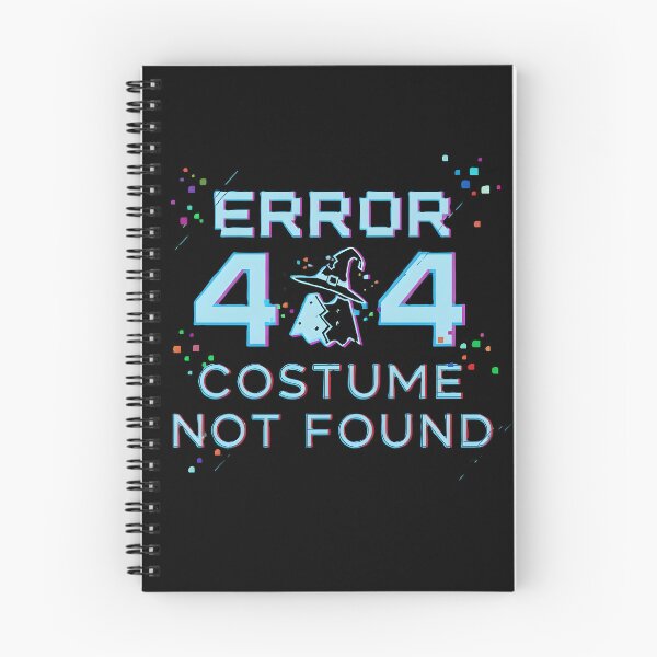 Item preview,  Neon "Error 404: Costume Not Found" Product designed and sold by DMNindustries.
