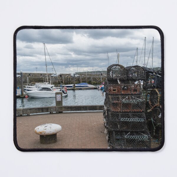 Item preview, Crab and lobster pots on the quayside, Scarborough designed and sold by yackers1.