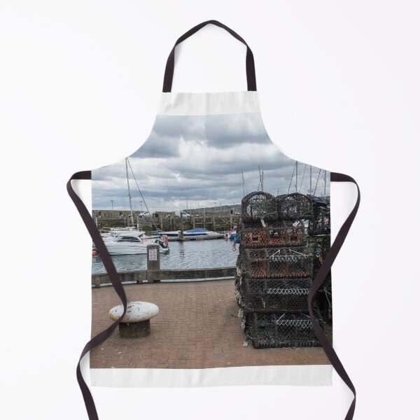 Item preview, Crab and lobster pots on the quayside, Scarborough designed and sold by yackers1.