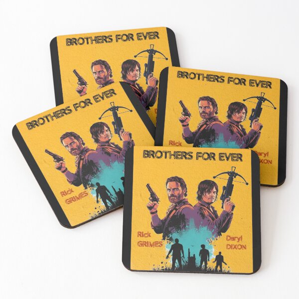 Item preview, Brothers forever. The walking dead  designed and sold by WednesdayAndYou.