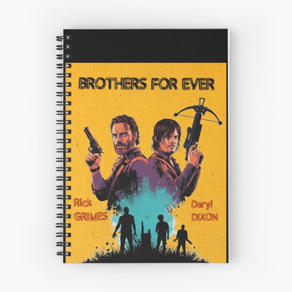 Item preview, Brothers forever. The walking dead  designed and sold by WednesdayAndYou.
