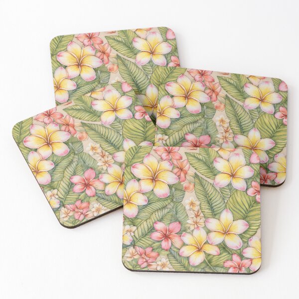 Item preview, Vintage Aloha Shirt Plumeria designed and sold by J Marielle Designs.