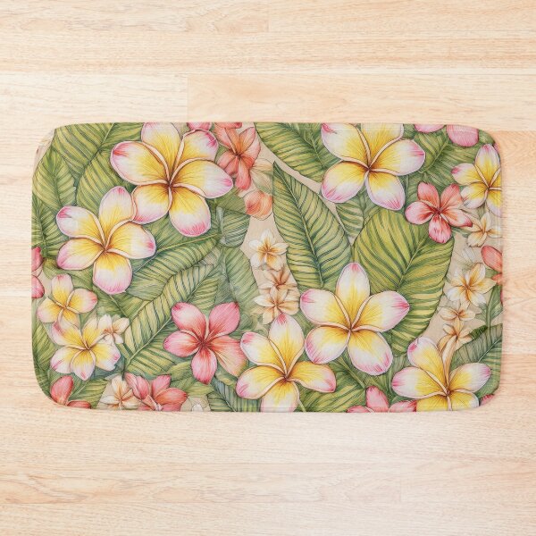Item preview, Vintage Aloha Shirt Plumeria designed and sold by J Marielle Designs.