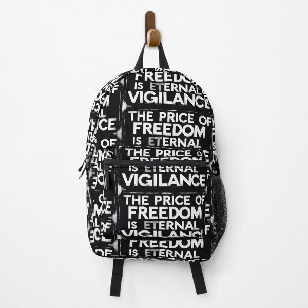 Item preview, The Price of Freedom is Eternal Vigilance Quote designed and sold by LEOdesignerArt.
