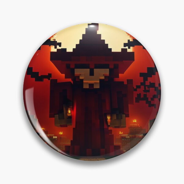 Item preview, HALLOWEEN IN PIXEL LAND - No. 03 - Witch, Pumpkins & Co. designed and sold by darky72.
