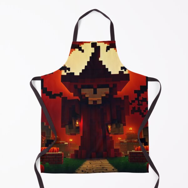 Item preview, HALLOWEEN IN PIXEL LAND - No. 03 - Witch, Pumpkins & Co. designed and sold by darky72.