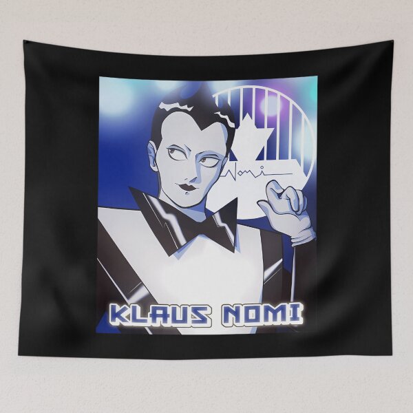 Item preview, Klaus Nomi Retro Futurism Art designed and sold by HalQuitzon.