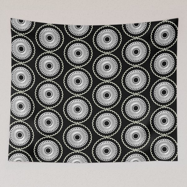Item preview, Floral circular pattern designed and sold by godPapa.