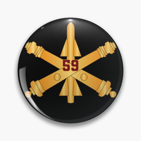 Item preview, Army - 59th Air Defense Artillery w Number Br wo Txt X 300 designed and sold by Military Insignia Products.