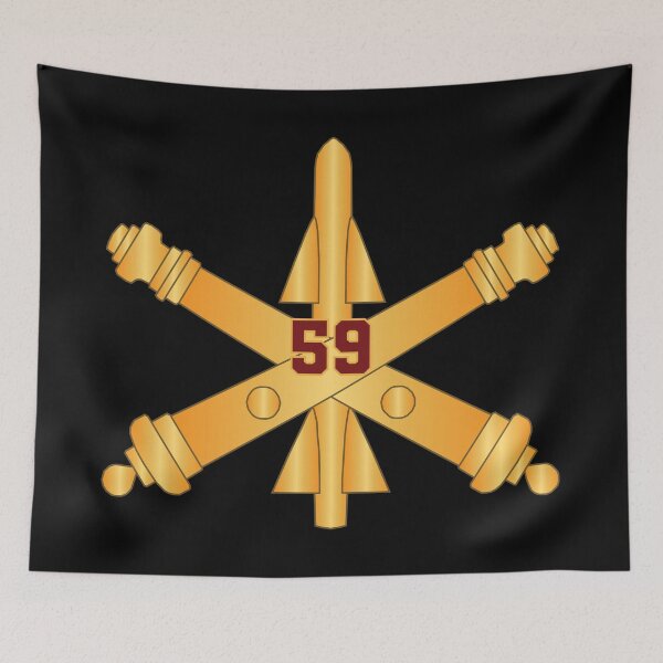 Item preview, Army - 59th Air Defense Artillery w Number Br wo Txt X 300 designed and sold by Military Insignia Products.