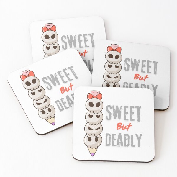 Item preview, Cute Skull Kawaii – Halloween Pencil Design designed and sold by GusiaTreasures.