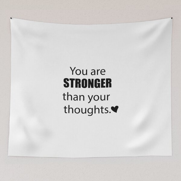 Item preview, Positive Affirmation You Are Stronger Than Your Thoughts designed and sold by designsoftinaa.