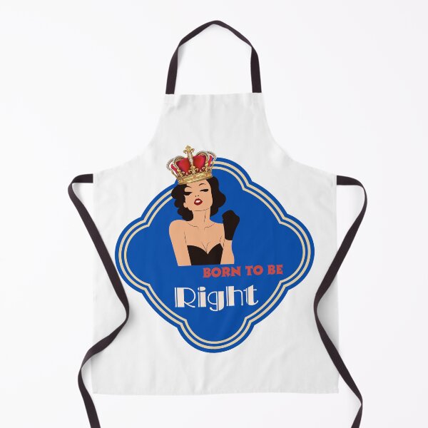 Item preview, Born to Be Right saying with self-confident lady designed and sold by LulitasDreams.