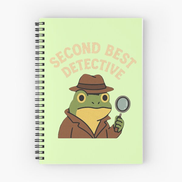 Item preview, Funny Frog Detective – Second Best But Still Iconic 420 designed and sold by Big-Family-Art.