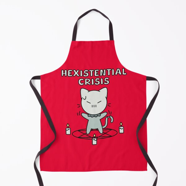 Item preview, Hexistential Crisis Skull Cat designed and sold by Stephanie Hardy.
