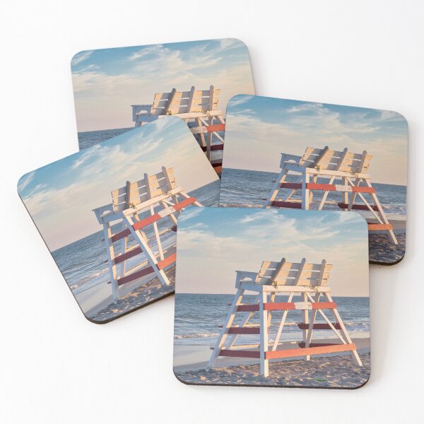 Item preview, Lifeguard Chair Beach Ocean designed and sold by jmtphotomedia.