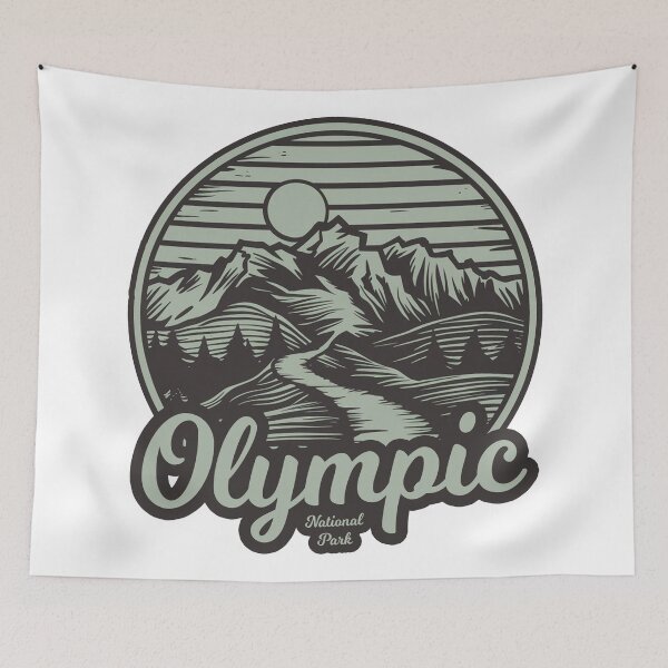 Item preview, Olympic National Park Mountain Trail designed and sold by Esskay Designs.