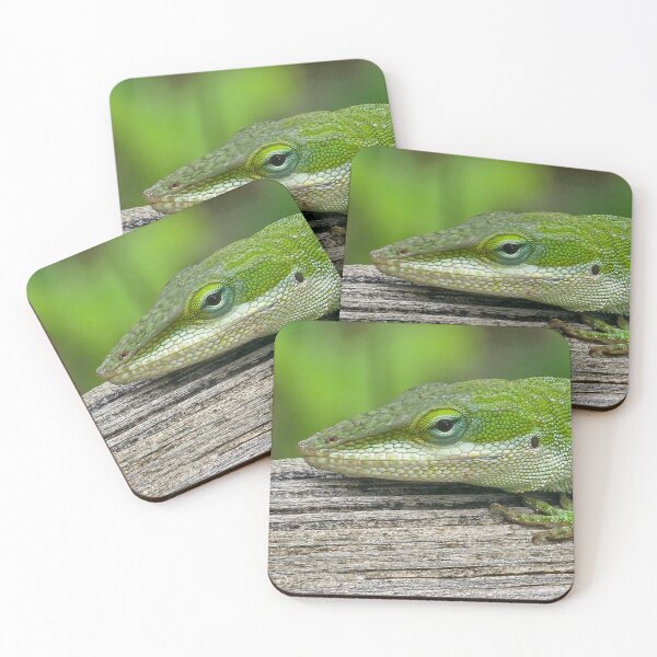 Item preview, Green Lizard Close-Up designed and sold by DETOURFROMCRAZY.