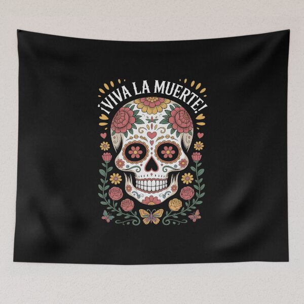 Item preview, Viva La Muerte - Day Of The Dead designed and sold by Enea Kelo.