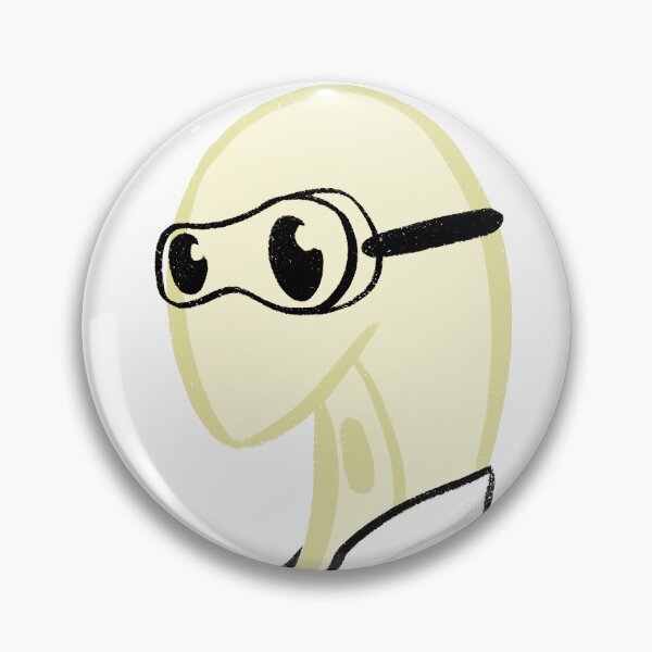 Item preview, C elegan scientist head designed and sold by Dr Wormy.