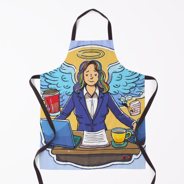 Item preview, Patron Saint of Deadlines designed and sold by The Cubicle Saint.
