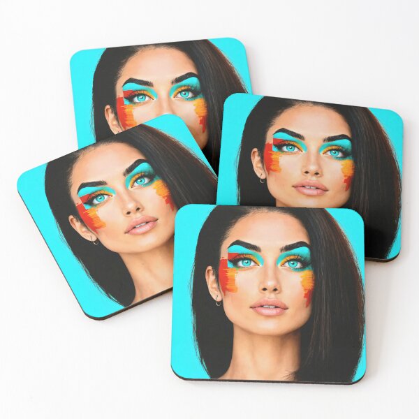 Item preview, Vibrant Pop Art Woman Portrait: Modern Abstract Design designed and sold by Stan Art Store.