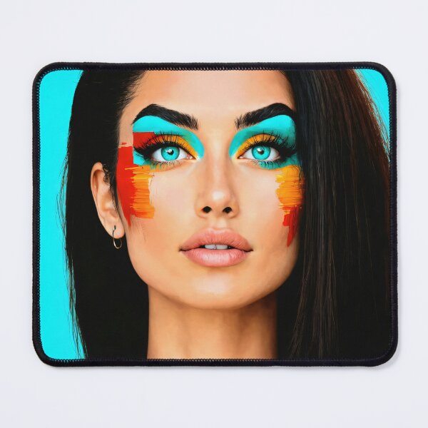 Item preview, Vibrant Pop Art Woman Portrait: Modern Abstract Design designed and sold by Stan Art Store.