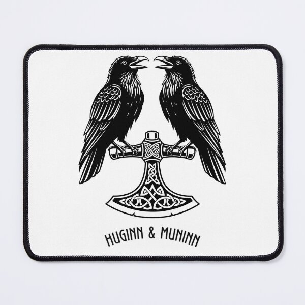 Item preview, Huginn and Muninn | Viking Myth designed and sold by InstantHollow.