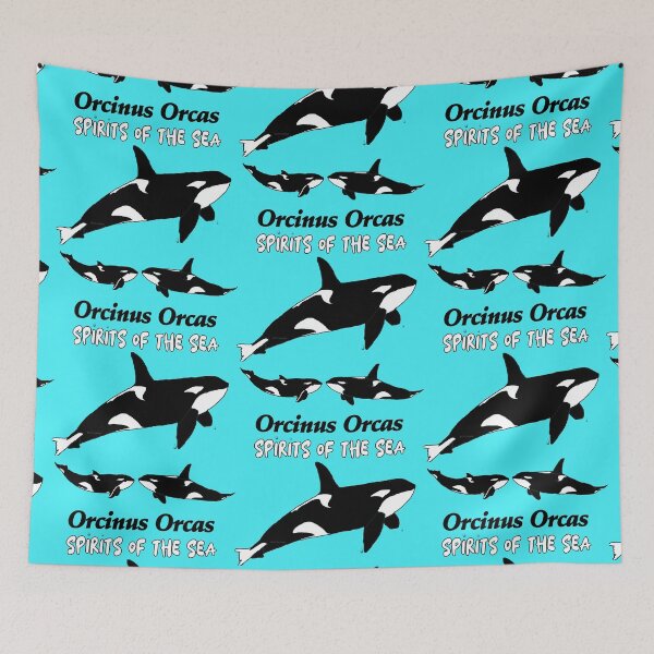 Item preview, Orca Whales, Spirits of the Sea designed and sold by kristalcurt.