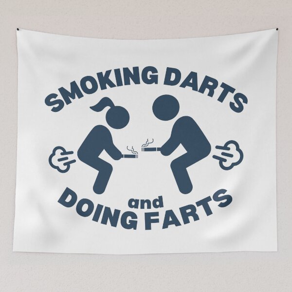 Item preview, Smoking Darts and Doing Farts designed and sold by UNK-Fatigues.
