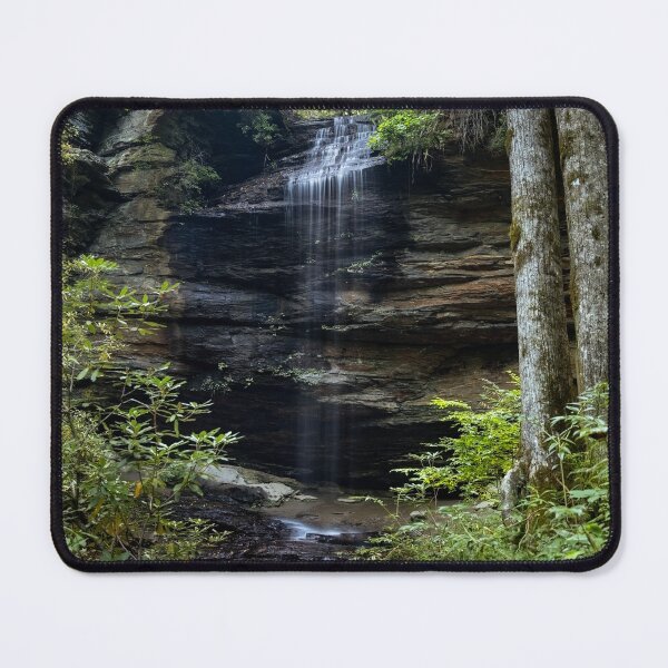 Item preview, Serene Forest Waterfall Cascade at Moore Cove Falls designed and sold by Jarrett720.
