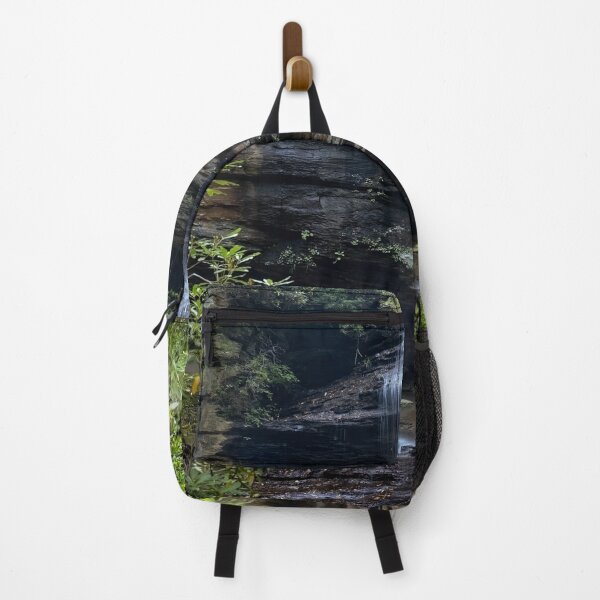 Item preview, Serene Forest Waterfall Cascade at Moore Cove Falls designed and sold by Jarrett720.