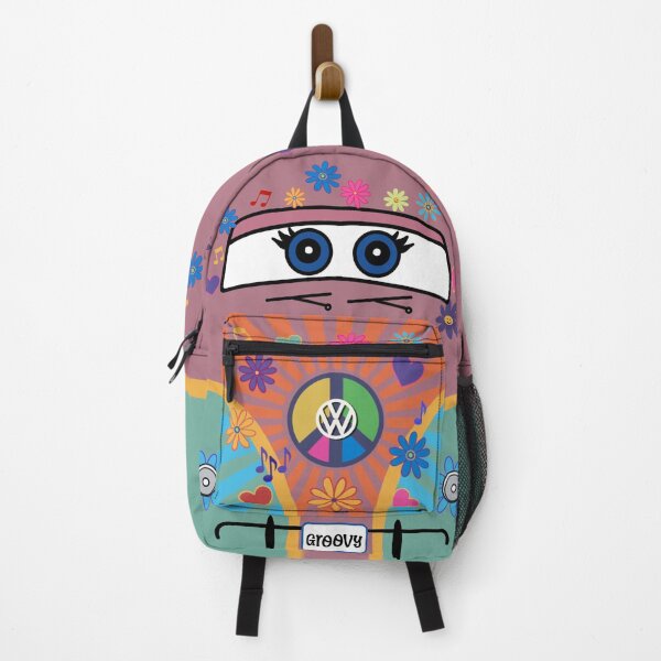 Item preview, Groovy van life backpack designed and sold by Ilikeiwantilove.