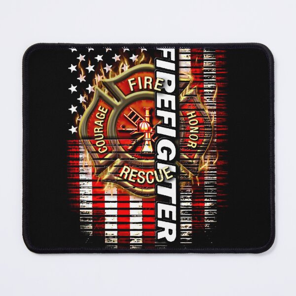 Item preview, Firefighter emblem with courage, honor, and rescue designed and sold by Alex8536.