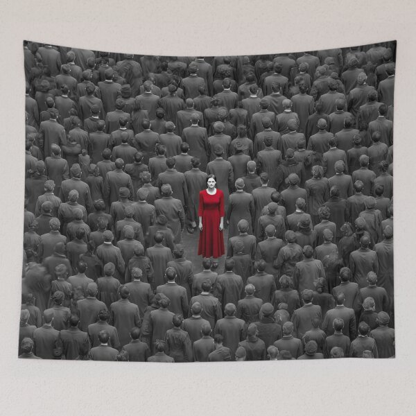 Item preview, "Red Women": Standout from the crowd  designed and sold by Brendon987.