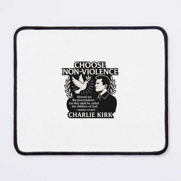 Item preview, Charlie Kirk: Choose Non Violence designed and sold by Half Brain Labs.