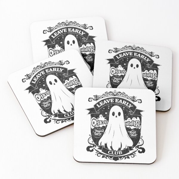 Item preview, Leave Early Club Ghost designed and sold by JJLosh.
