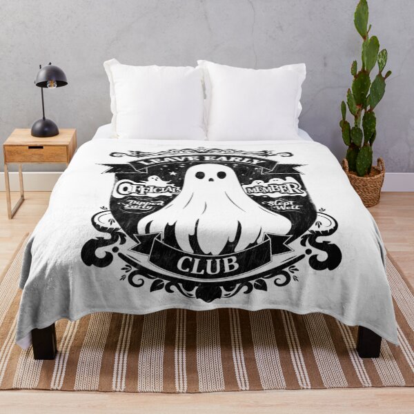 Item preview, Leave Early Club Ghost designed and sold by JJLosh.