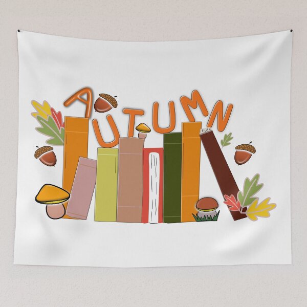 Item preview, Autumn Books – Cozy Fall Reading Season Design designed and sold by ForcePrint.