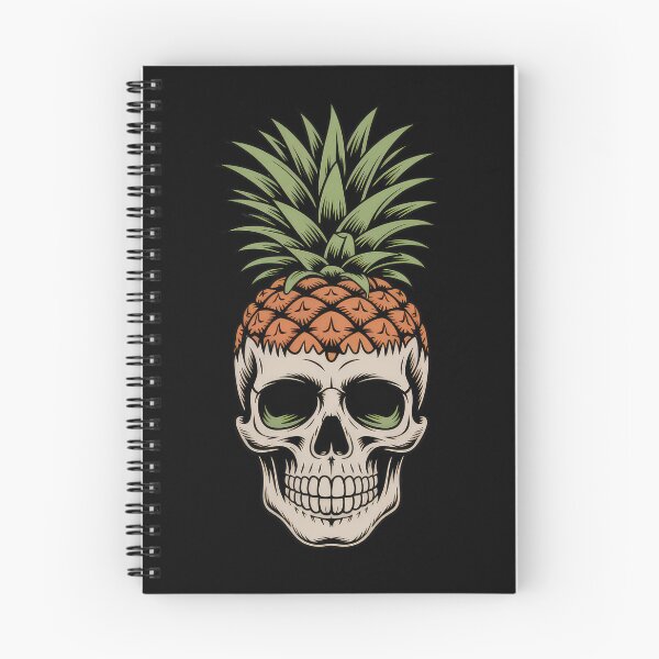 Item preview, Pineapple Skull - Day Of The Dead designed and sold by Enea Kelo.
