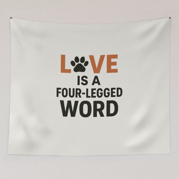 Item preview, Love Is A Four-Legged Word designed and sold by AdelStore.