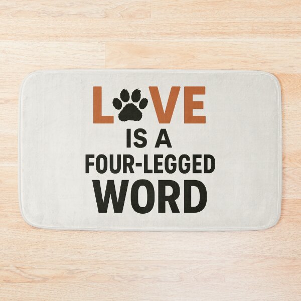 Item preview, Love Is A Four-Legged Word designed and sold by AdelStore.