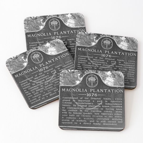 Item preview, Magnolia Plantation Historical Sign designed and sold by Cynthia48.