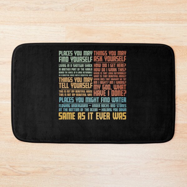 Item preview, Same As It Ever Was designed and sold by HalQuitzon.