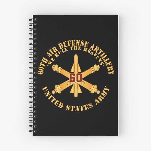 Item preview, Army - 60th Air Defense Artillery - We Rule The Heavens - Number Branch - US Army X 300 designed and sold by Military Insignia Products.