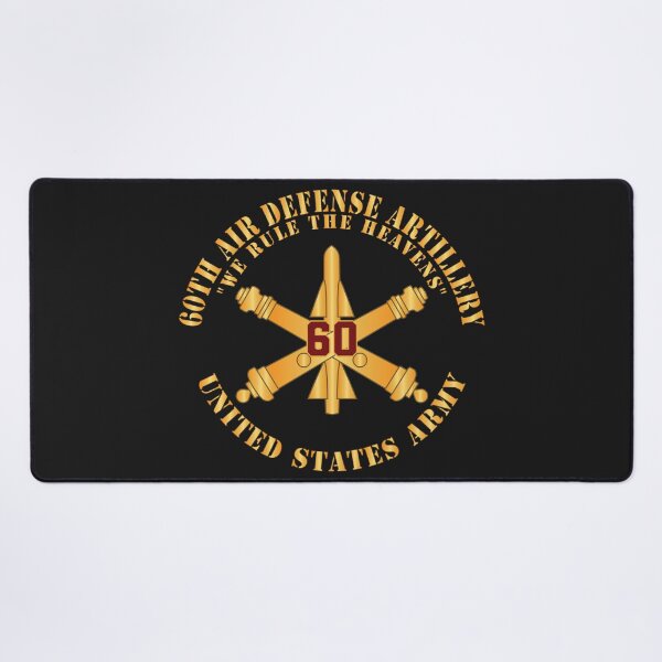 Item preview, Army - 60th Air Defense Artillery - We Rule The Heavens - Number Branch - US Army X 300 designed and sold by Military Insignia Products.