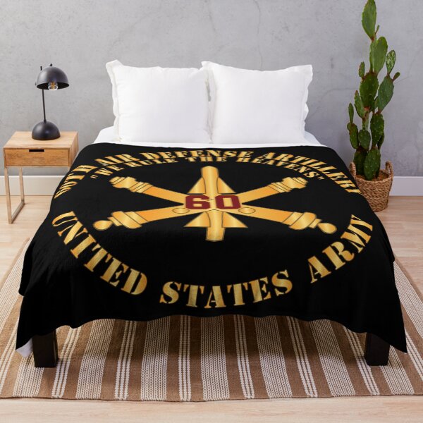 Item preview, Army - 60th Air Defense Artillery - We Rule The Heavens - Number Branch - US Army X 300 designed and sold by Military Insignia Products.