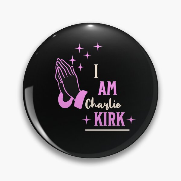 Item preview, I am Charlie Kirk Pink Pray designed and sold by ToshNichole.
