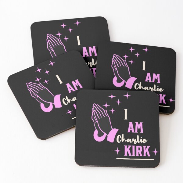 Item preview, I am Charlie Kirk Pink Pray designed and sold by ToshNichole.