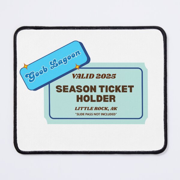 Item preview, Goob Lagoon Season Ticket Holder designed and sold by lyndseymakesstufflol.